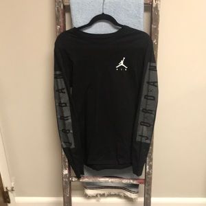 Men’s Air Jordan Black Long Sleeve Shirt